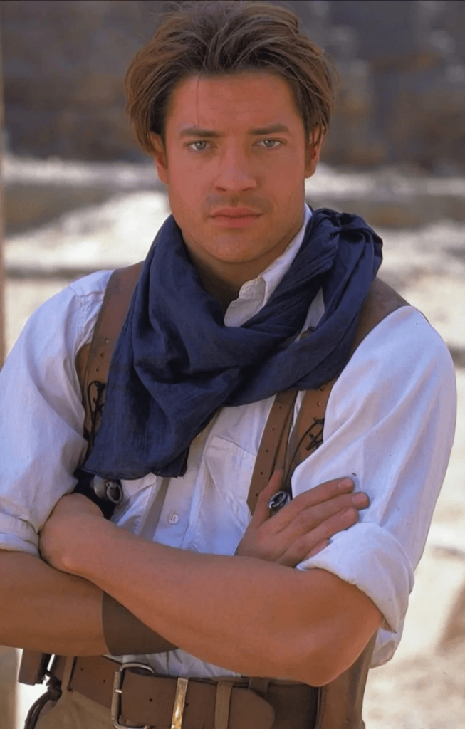 Brendan Fraser como Rick O'Connell en La momia