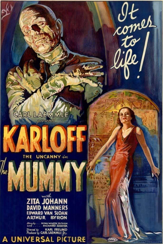 Caratula de la película La momia (1932) de Karl Freund