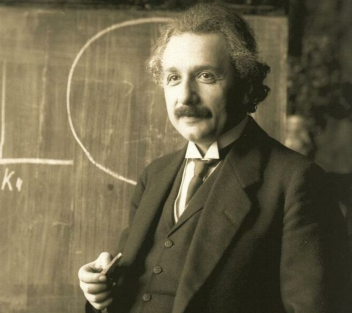 Fotografía de Albert Einstein