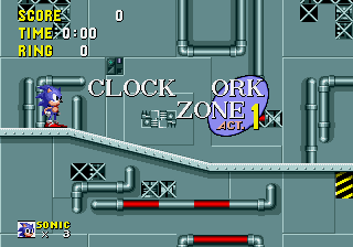 Mapa Scrap Brain Zone del juego Sonic the hedgehog (1991)