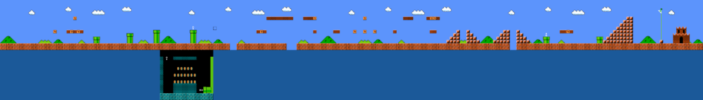 Primer mapa super mario bros