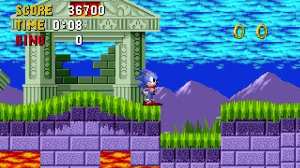 Rumble Zone: primer mapa del juego de Sonic the hedgehog