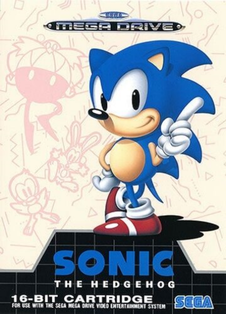 Sonic the Hedgehog poster juego