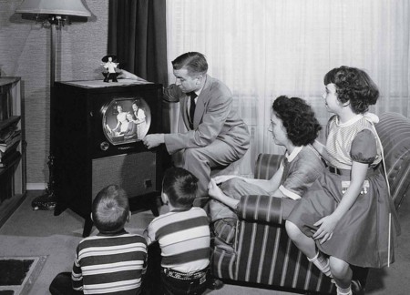 Paradigma de la televisión en los años cincuenta