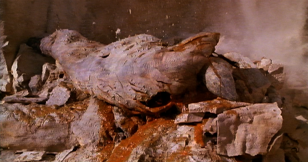 Maqueta de graboide usada en la película de Temblores (1990)