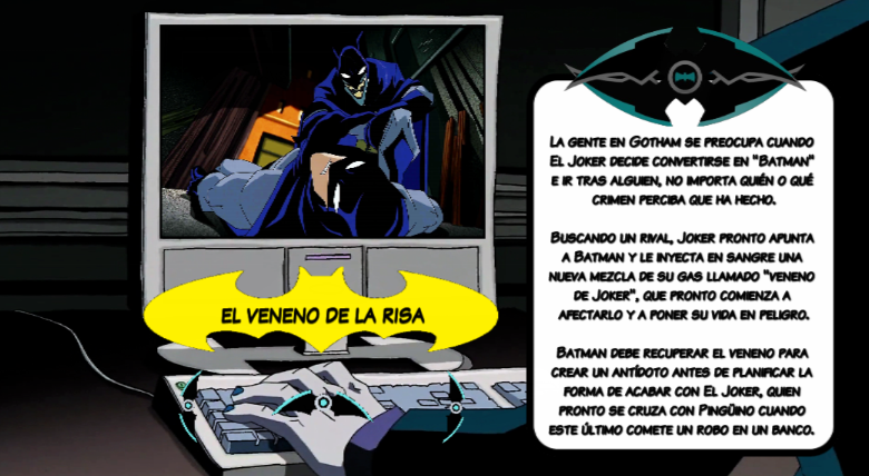 Menú de selección de capítulos de la segunda temporada de The Batman (2004)