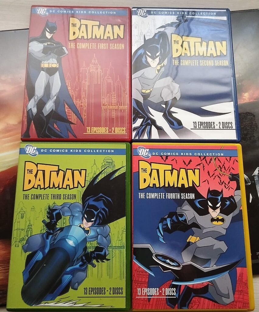 Ejemplo de Blu-ray y DVD caseros: The Batman (2004 - 2008)