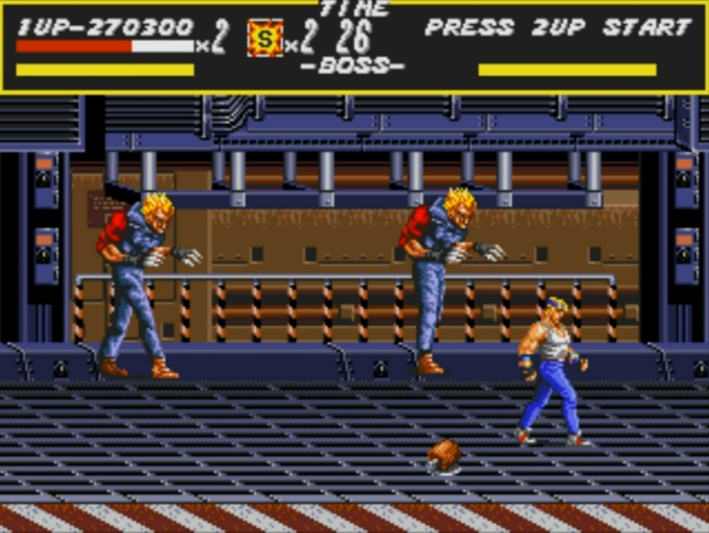 Jefes finales del sexto nivel de Streets of Rage (1991)