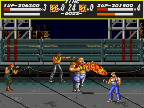 Streets of Rage es un videojuego con gran fluidez