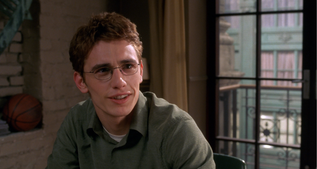 James Franco interpretando a Harry Osborn en Spider-Man (2002)