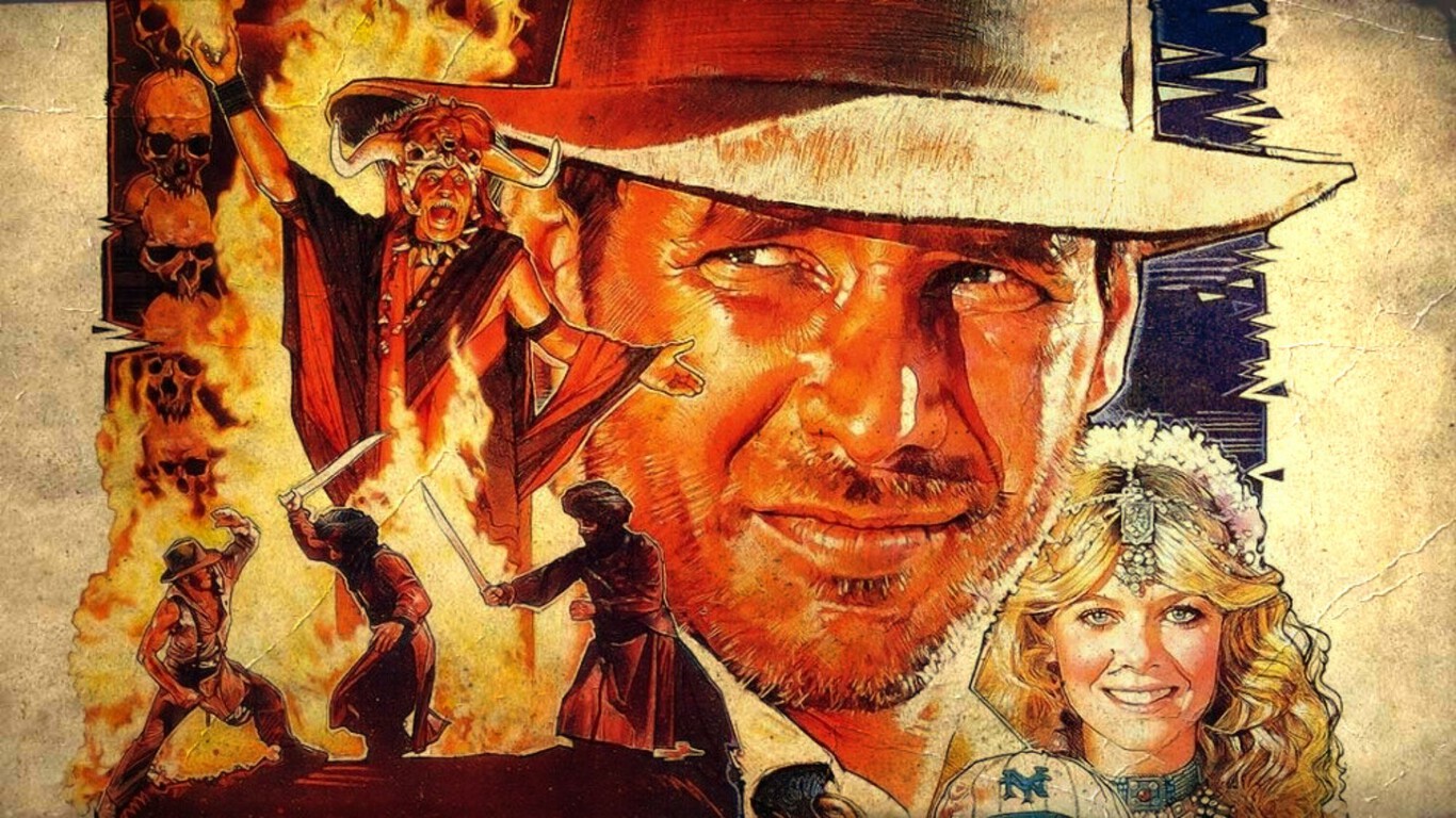 Portada de Indiana Jones y el templo maldito