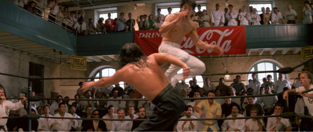 Segunda escena de lucha entre Bruce Lee y Johnny Sun