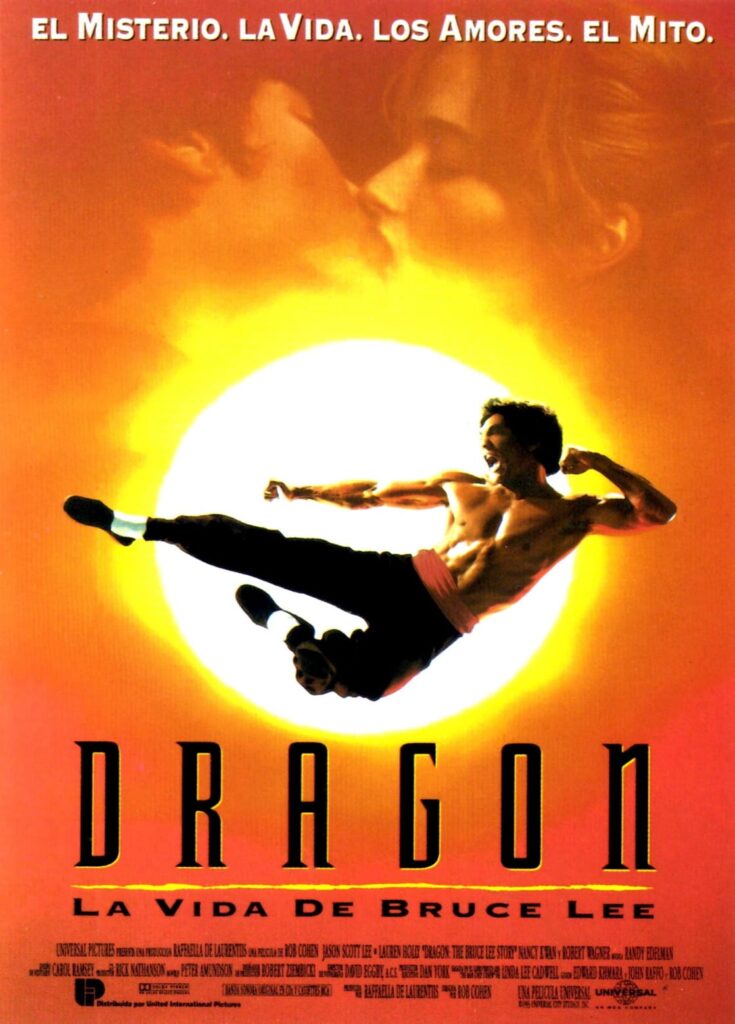 Dragon historia bruce lee poster