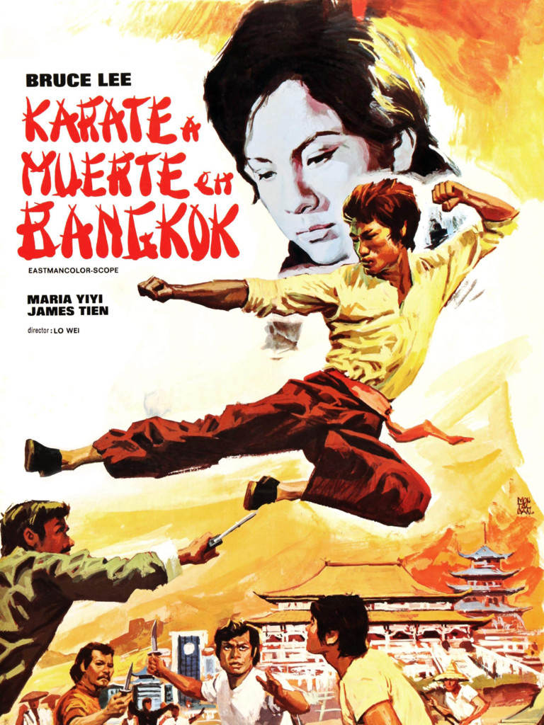 Póster de la película Karate a muerte en Bangkok (1971) 