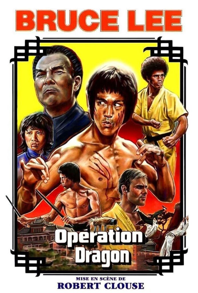 Póster de la película Operación Dragón (1973) 