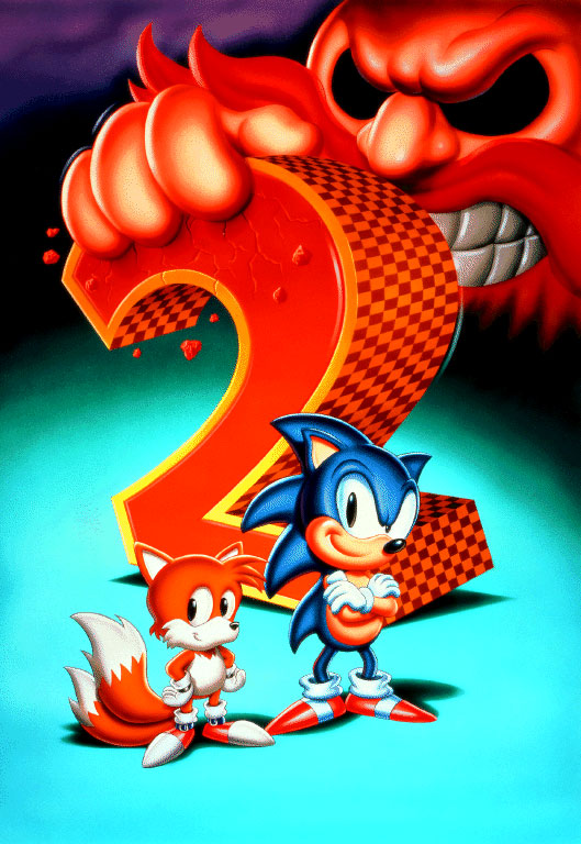 Sonic the hedgehog two cover