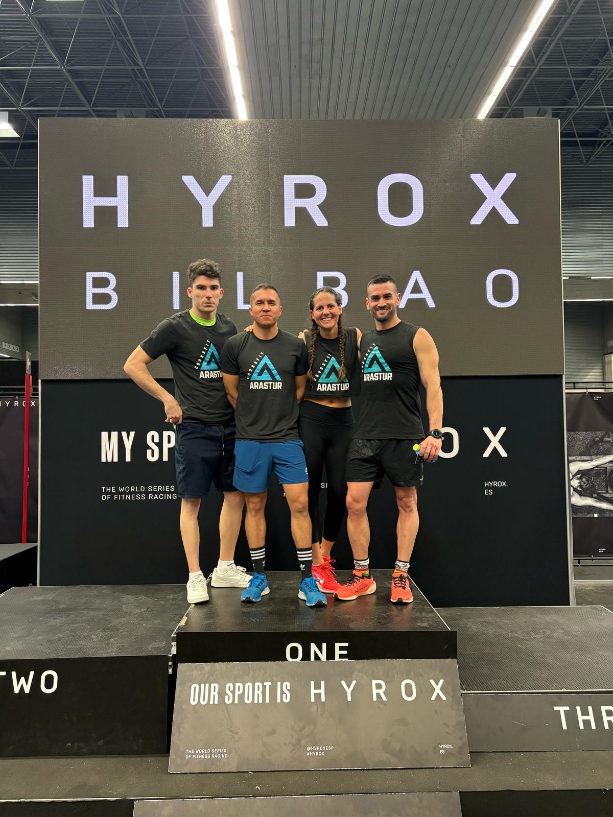 Fotografía en el Hyrox World tras acabar la competición