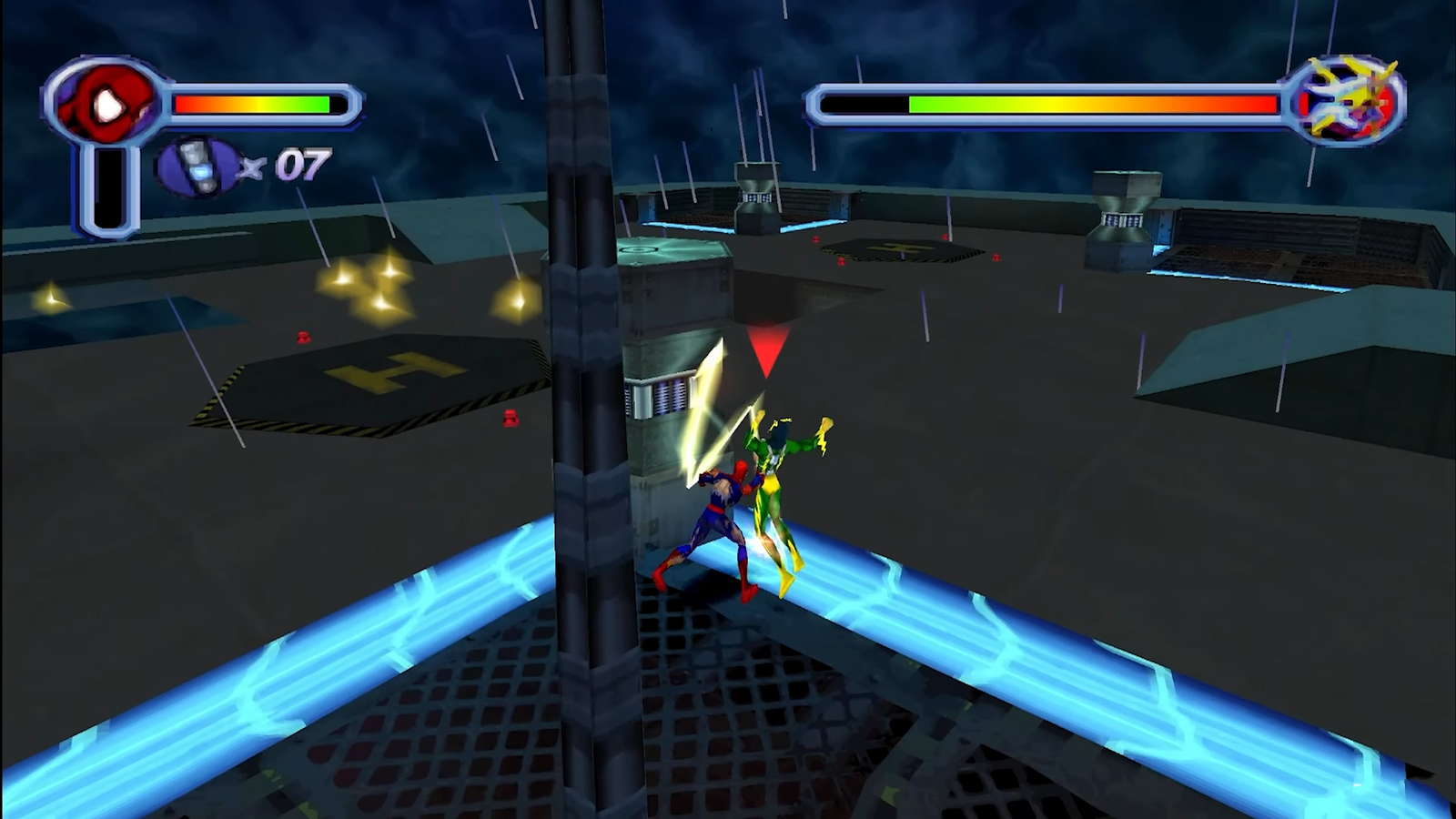 Segunda imagen de la lucha final entre Spider-Man y Electro Segunda imagen de la lucha final entre Spider-Man y Electro