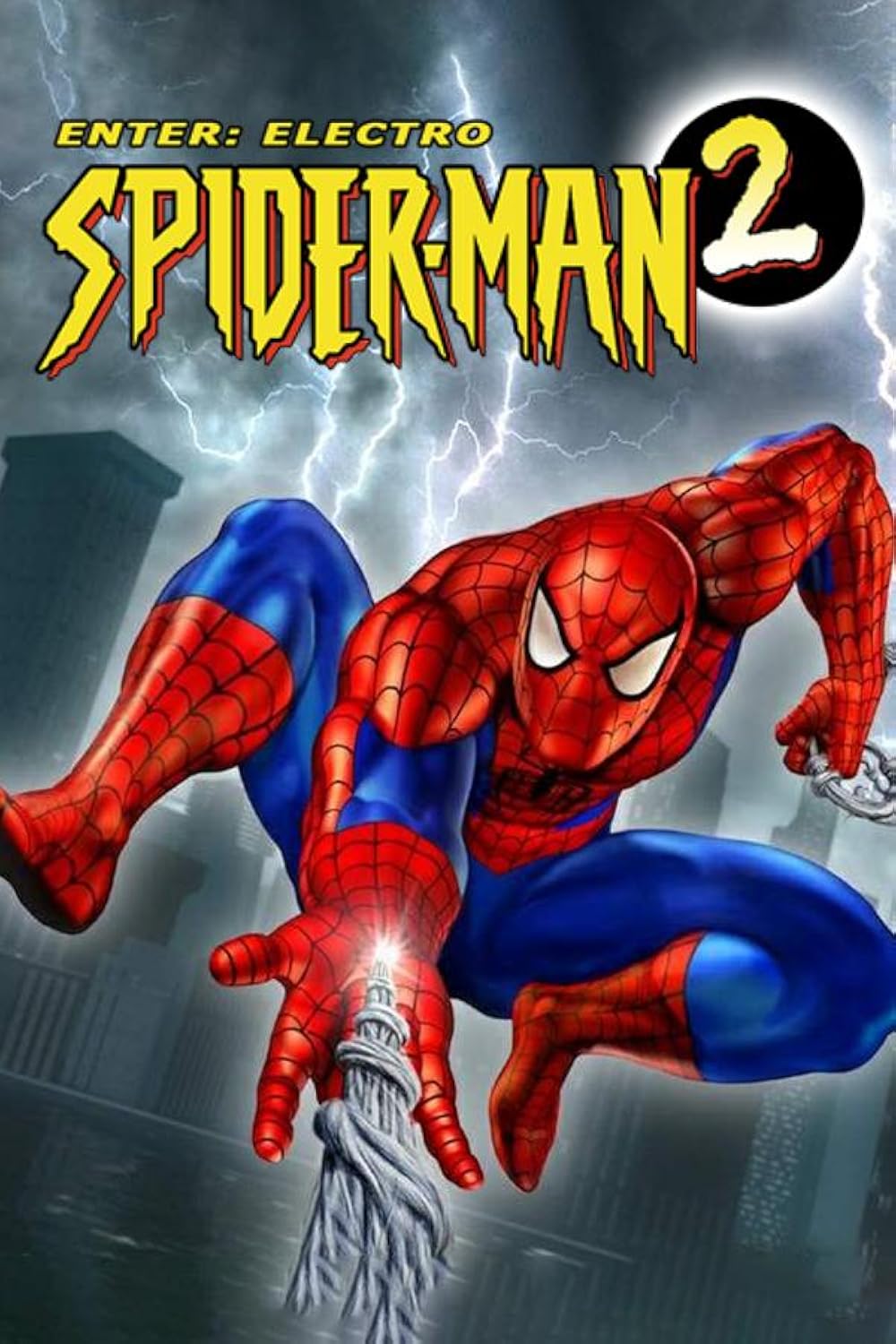 Spiderman enter electro poster