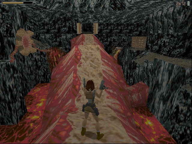 Nivel de Atlantis en Tomb Raider (1996) Nivel de Atlantis en Tomb Raider (1996)