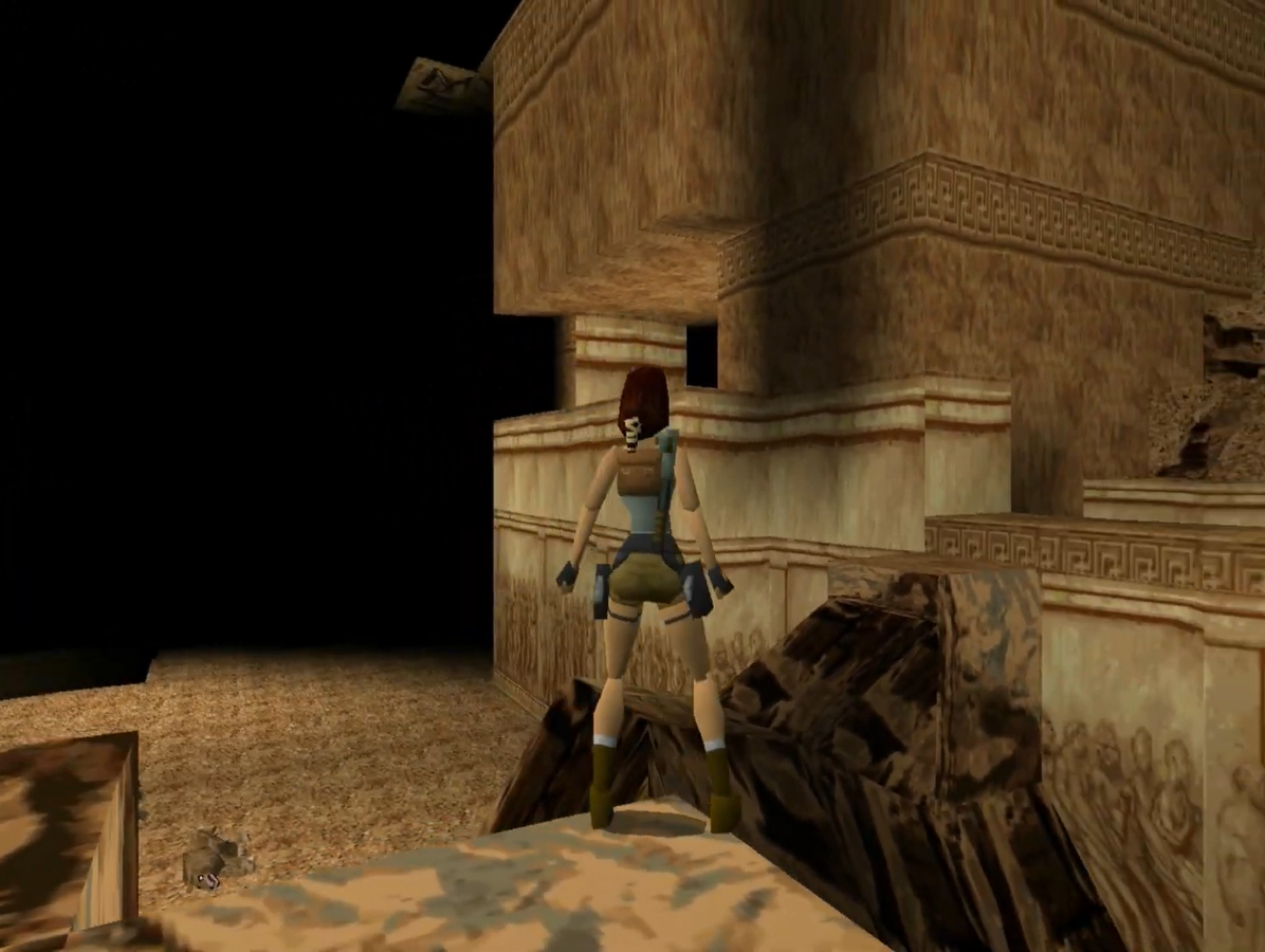Escenario de Colloseum en Tomb Raider (1996) Escenario de Colloseum en Tomb Raider (1996)