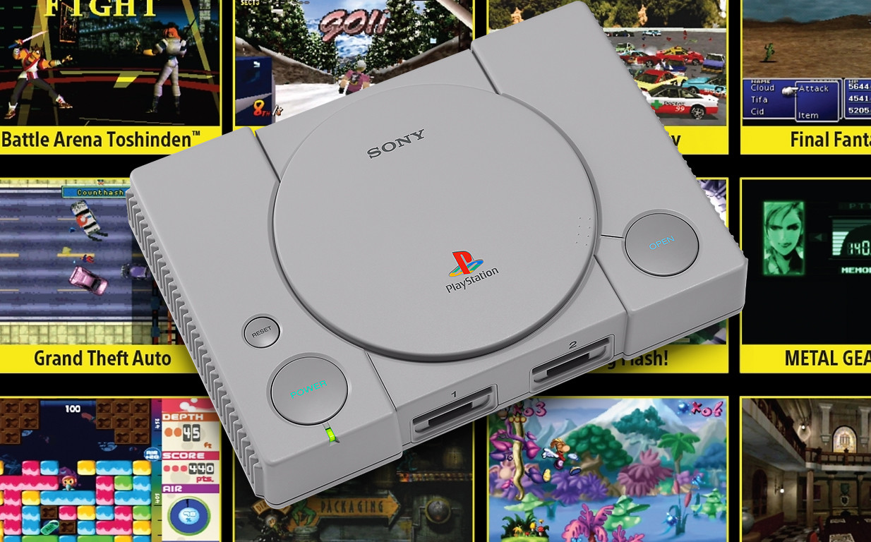 PS1 consola sony portada