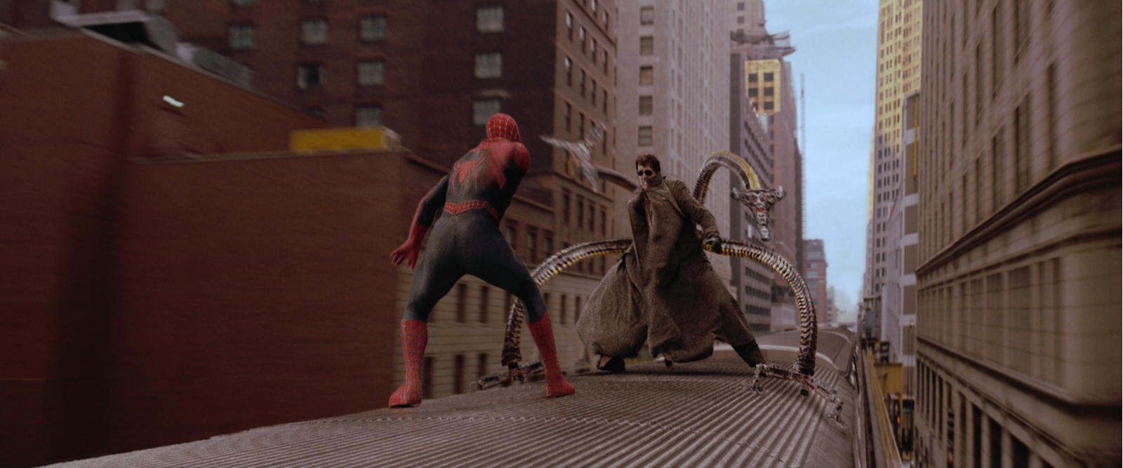 Pelea del tren entre Spider-Man y Dr. Octopus