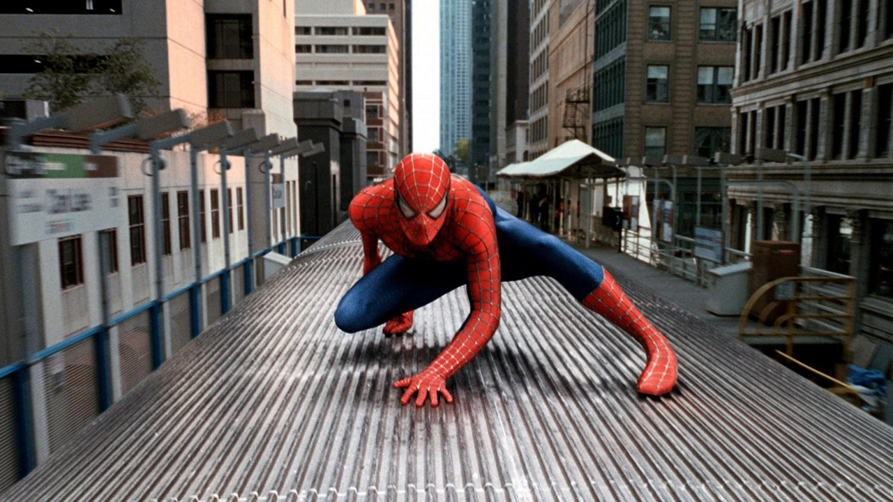 Secuencia de la pelea en el tren en Spider-Man 2 (2004)