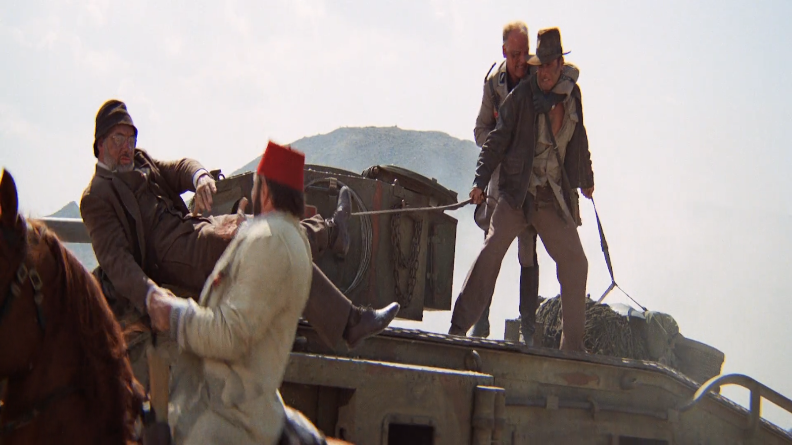 Secuencia de los tanques en Indiana Jones y la última cruzada (1989)