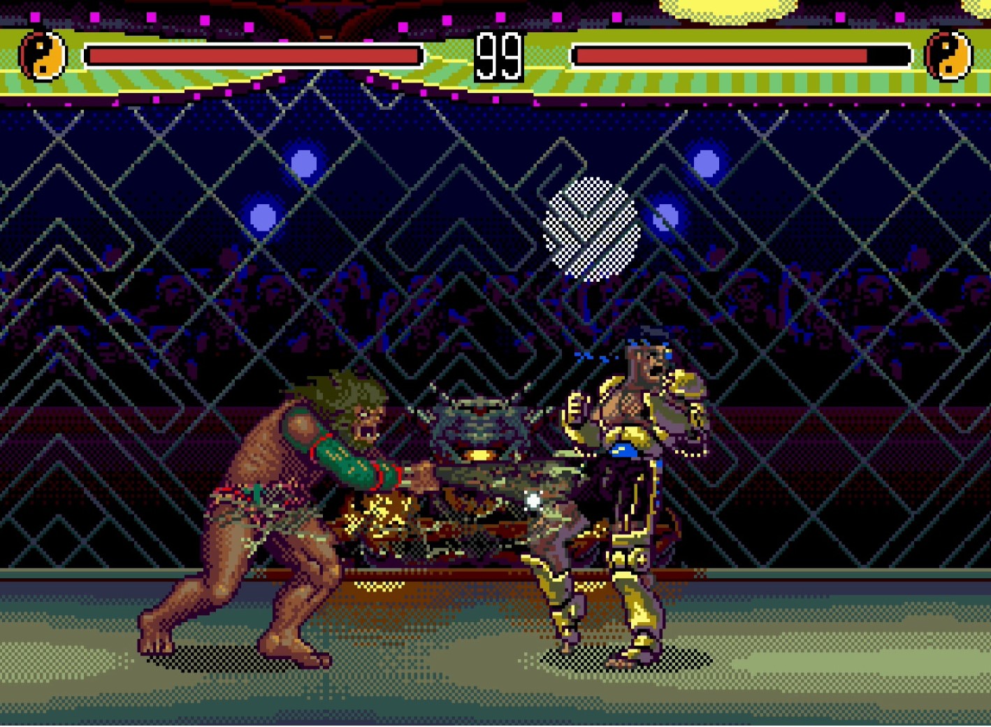 Fotograma del Eternal Champions (1993) lanzado para Sega Mega Drive Fotograma del Eternal Champions (1993) lanzado para Sega Mega Drive