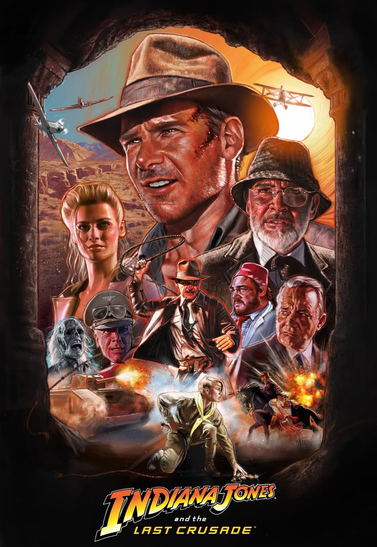 Indiana jones ultima cruzada poster