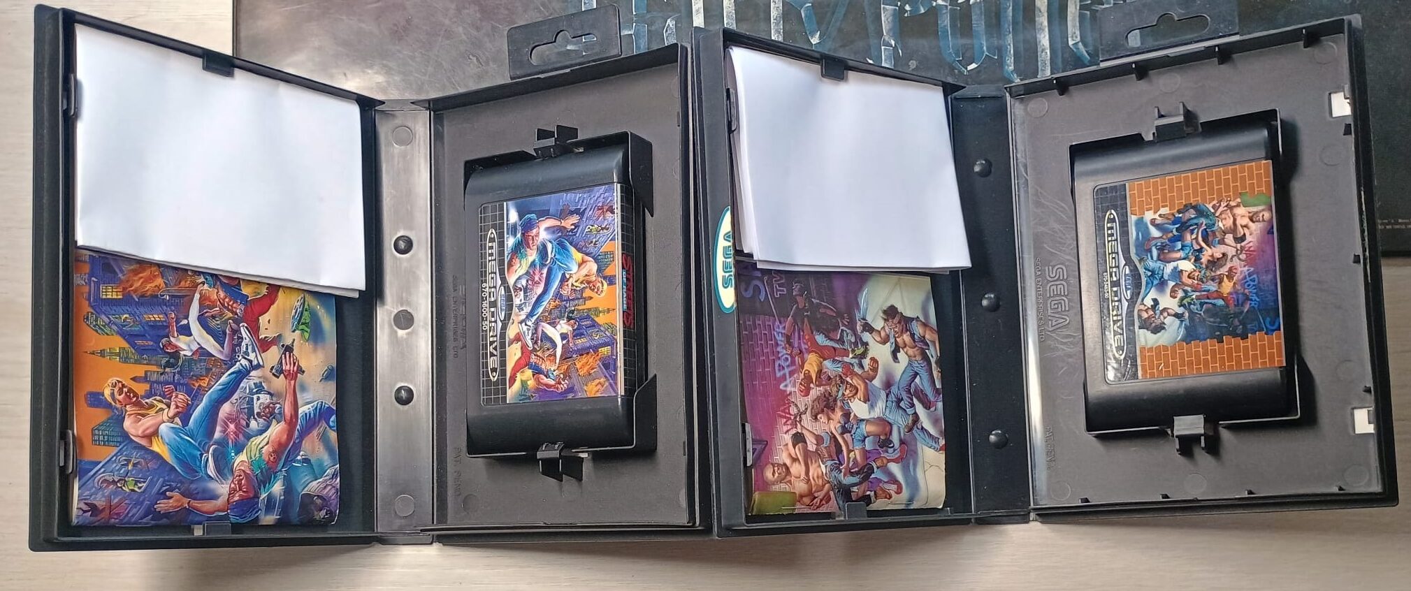 Streets of rage (1991) y Streets of rage 2 (1992) para Sega Mega Drive Streets of rage (1991) y Streets of rage 2 (1992) para Sega Mega Drive