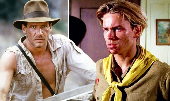 Fotografía de Harrison Ford y River Phoenix en Indiana Jones y la última cruzada (1989)