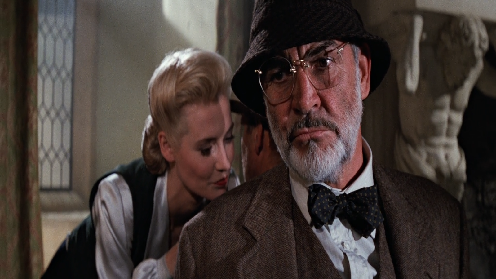 Sean Connery en papel de Henry Jones Sr en Indiana Jones y la última cruzada (1989)