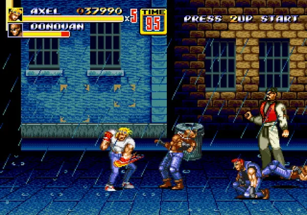 Fotograma de Streets of rage 2 (1991) para Sega Mega Drive Fotograma de Streets of rage 2 (1991) para Sega Mega Drive
