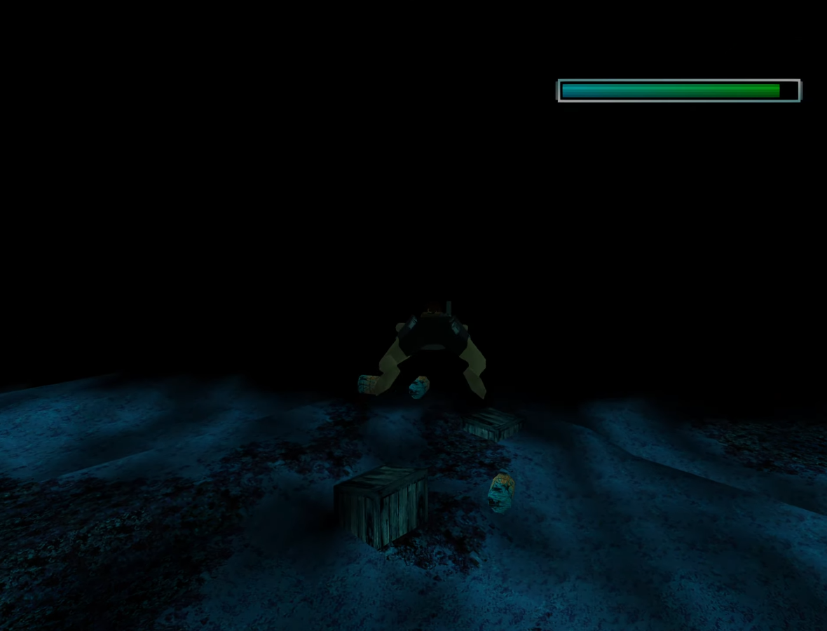 Nivel de 40 brazas en Tomb Raider II (1997) para PlayStation 1 Nivel de 40 brazas en Tomb Raider II (1997) para PlayStation 1