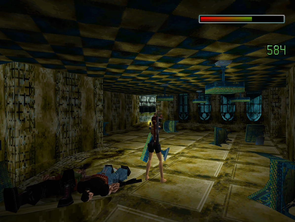 Nivel del Naufragio del Maria Doria en Tomb Raider II (1997) para PlayStation 1 Nivel del Naufragio del Maria Doria en Tomb Raider II (1997) para PlayStation 1
