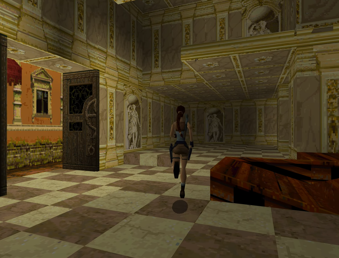 Nivel del escondite de Bartoli en Tomb Raider II (1997) para PlayStation 1 Nivel del escondite de Bartoli en Tomb Raider II (1997) para PlayStation 1