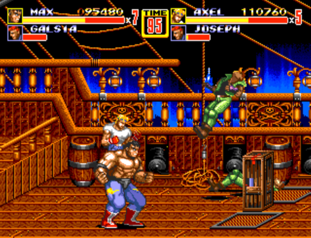 Primera imagen de Axel Stone y Max Thunder en modo mutijugador en Streets of Rage 2 (1992) Primera imagen de Axel Stone y Max Thunder en modo mutijugador en Streets of Rage 2 (1992)