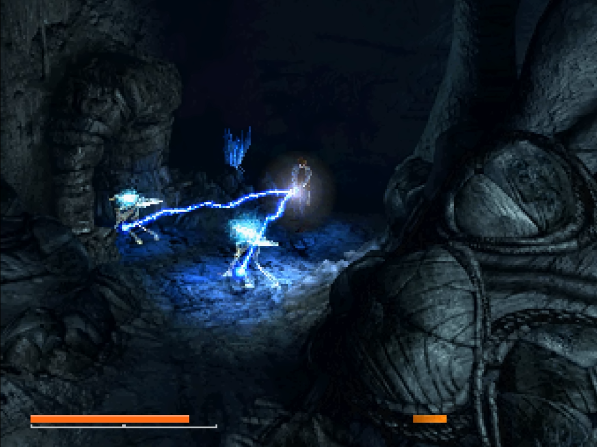 Edward Carnby en el mundo de las tinieblas en Alone in the Dark: The New Nightmare (2001) 