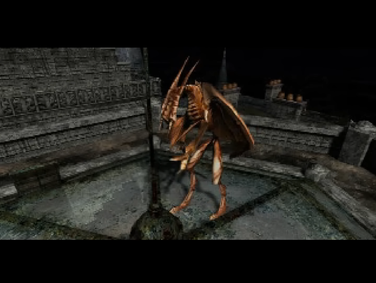 Enemigo volador con el que Edward Carnby tiene que luchar en Alone in the Dark: The New Nightmare (2001)