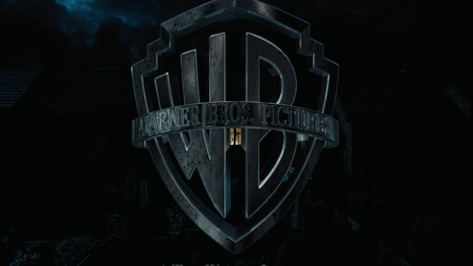 Animación inicial del logo de Warner Bros en la película Harry Potter y el prisionero de Azkaban (2004)