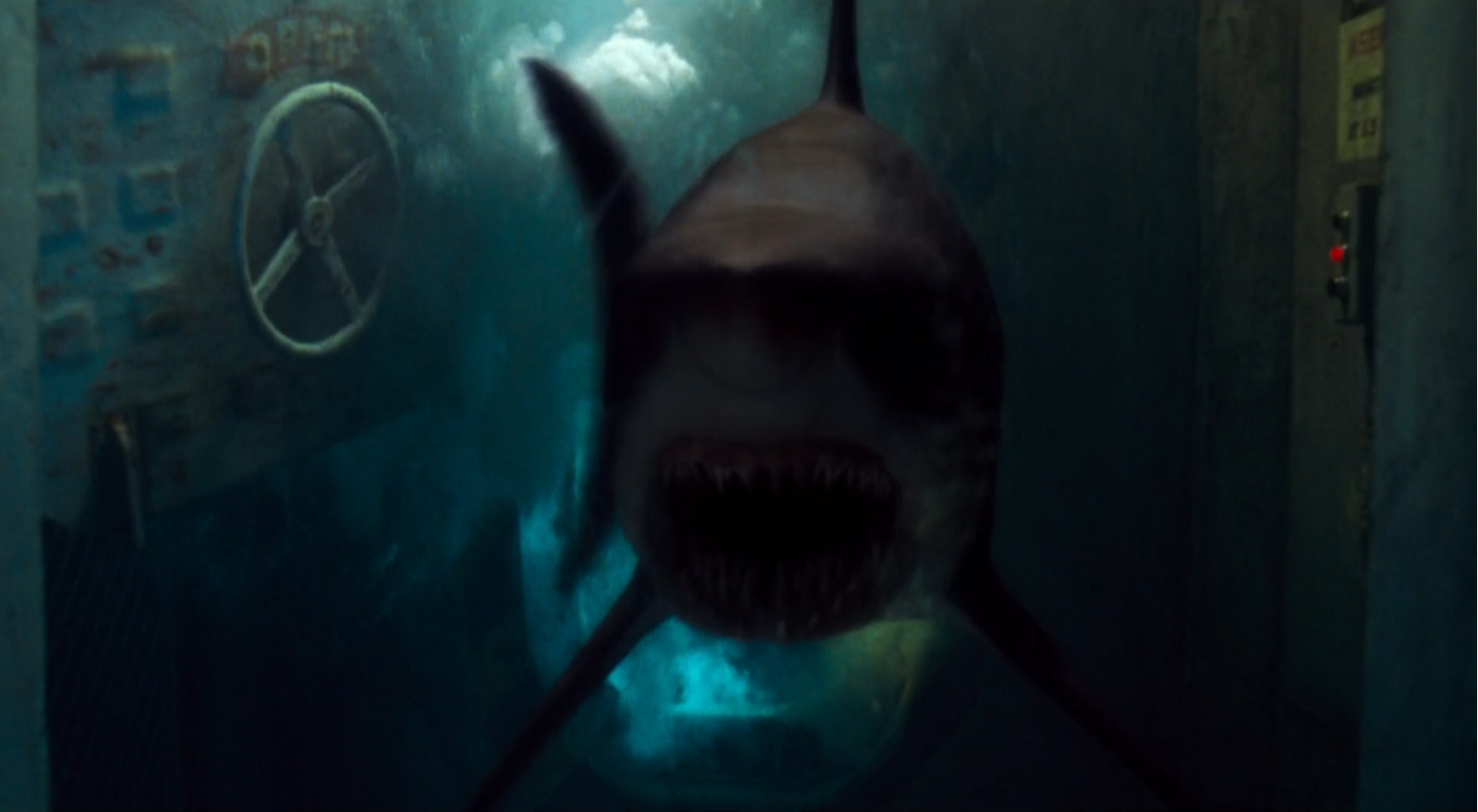 Secuencia de uno de los tiburones mako en Deep Blue Sea (1999) Secuencia de uno de los tiburones mako en Deep Blue Sea (1999)