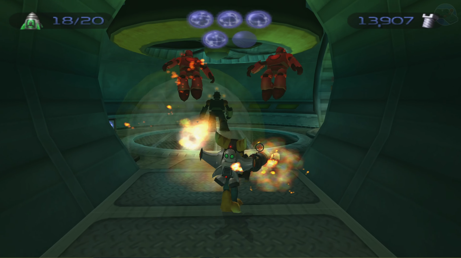 Ratchet & Clank en la fábrica de robots de Quartu en Ratchet & Clank (2002) Ratchet & Clank en la fábrica de robots de Quartu en Ratchet & Clank (2002)